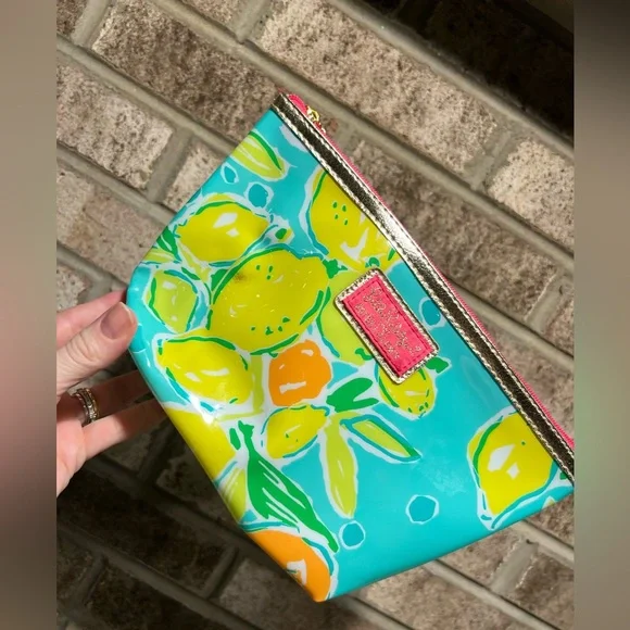 Lily Pulitzer Estée Lauder Cosmetic Makeup Bag - Picture 2 of 15